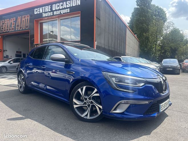 Renault Megane IV 1.6 DCI 165CH ENERGY GT EDC Bleu de 2017