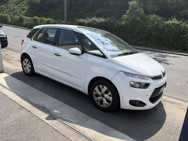Citroen C4 Picasso II e-HDi 115ch Exclusive ETG6 BO BLANC de 2013