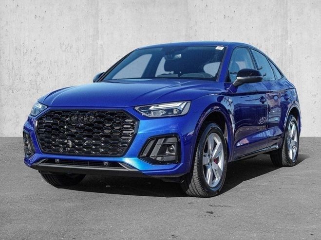 Audi Q5 Sportback 50 TFSI E 300ch S Line Quattro BLEU MTALLIS de 2021