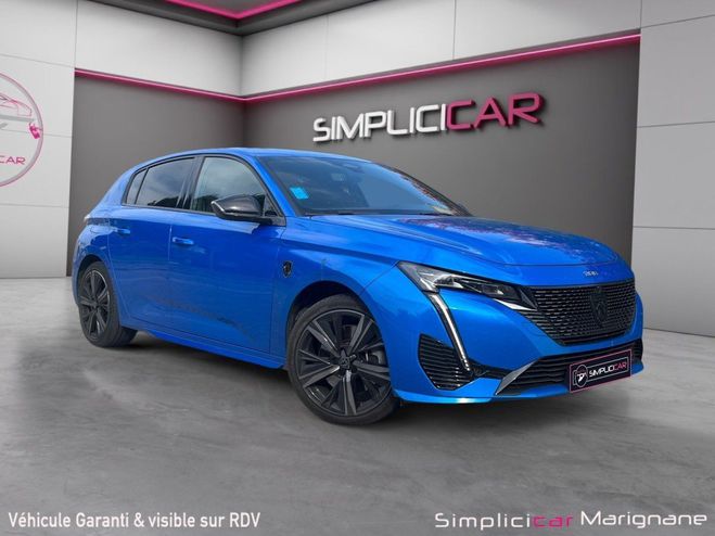 Peugeot 308 PHEV 225 e-EAT8 GT Pack-APPLE CARPLAY-CA Bleu de 2021