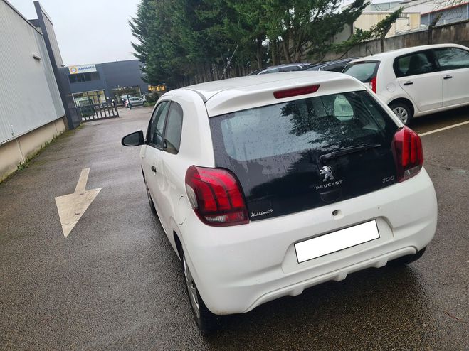 Peugeot 108 1.0 MOTEUR A CHAINES TRES SOLIDE 2016 Blanc de 2016