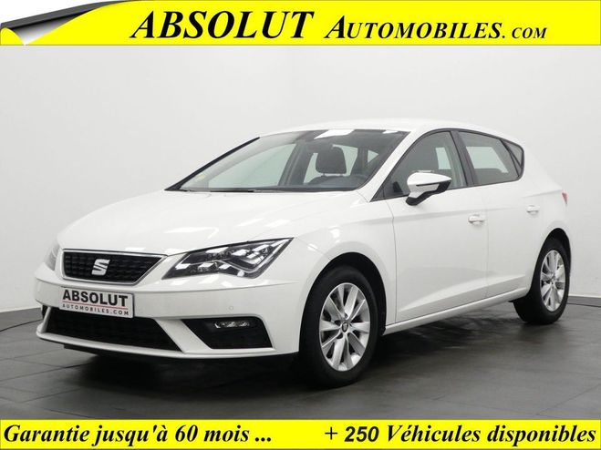 Seat Leon 1.6 TDI 115CH FAP STYLE BUSINESS BLANC de 2018