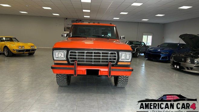 Ford F100 V8 360ci - 1975 Orange de 1975