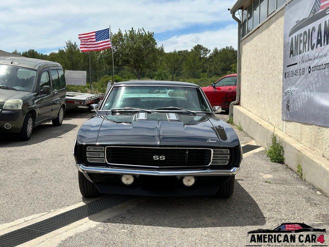 Chevrolet Camaro SS 1969 - 396ci - Boite mca - Pack RS Noir de 1969