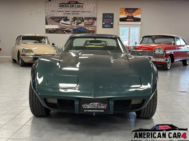 Chevrolet Corvette C3 Stingray 1975 - V8 350ci - Boite auto Vert Fonc de 1975