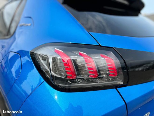 Peugeot 208 1.2 PURETECH 100CH S&S GT LINE Bleu de 2019