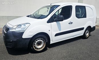  Voir détails -Peugeot Partner l2 1.6 hdi 90 5 places cabine approfondi à Belleville (69)