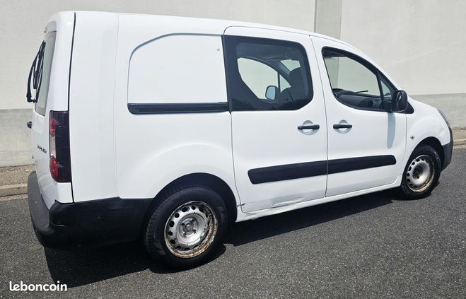 Peugeot Partner l2 1.6 hdi 90 5 places cabine approfondi Blanc de 2016