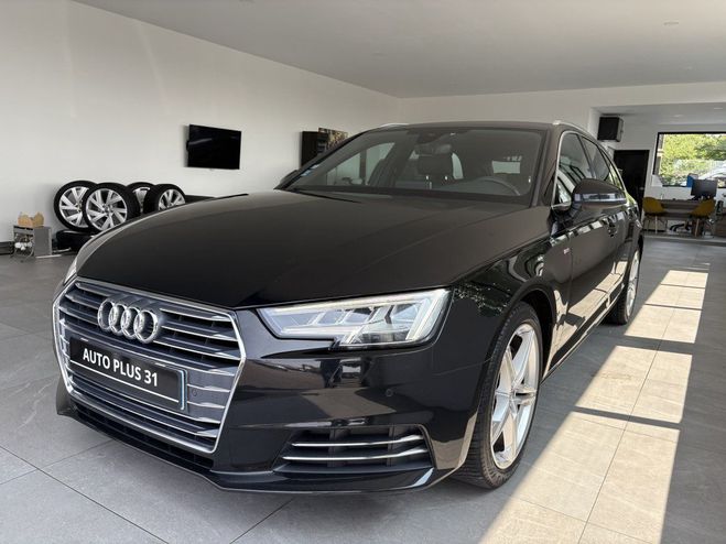 Audi A4 Avant 2.0 TDI 190 S tronic 7 S line NOIR de 2016