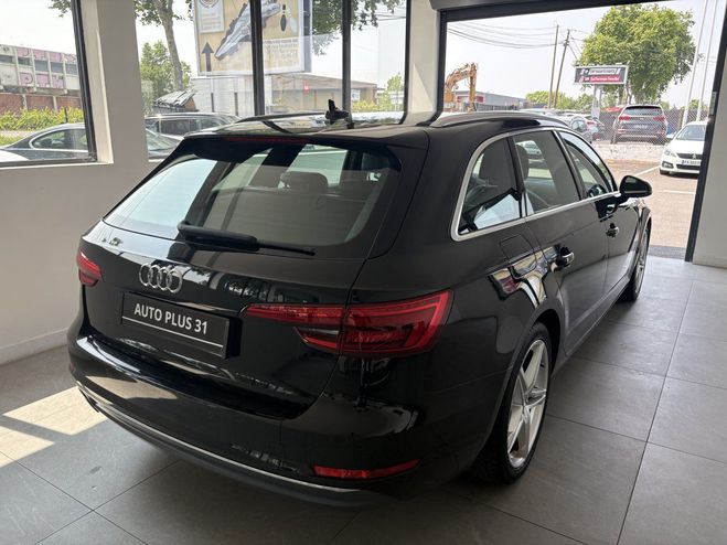 Audi A4 Avant 2.0 TDI 190 S tronic 7 S line NOIR de 2016
