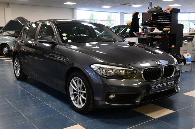 BMW Serie 1 F20 LCI 118d 150 ch Lounge A Mineralgrau Metallic de 2015