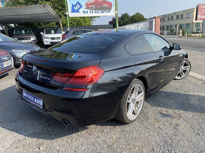 BMW Serie 6 COUPE F13 LCI 640d xDrive 313 ch M Sport Noir de 2015