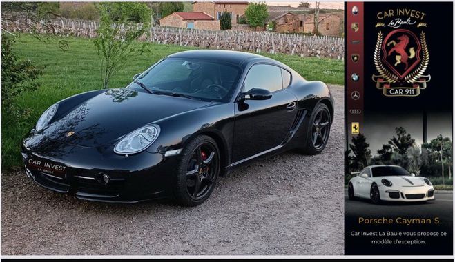 Porsche Cayman s Noir de 2006