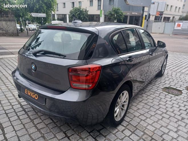 BMW Serie 1 116 D 115ch LOUNGE CUIR-CAMERA Gris de 2013