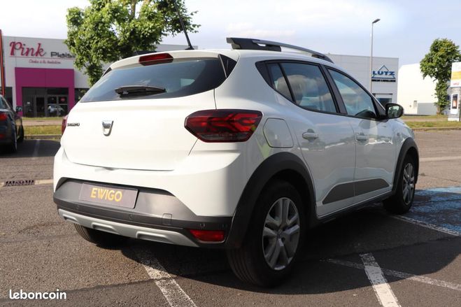 Dacia Sandero STEPWAY 1.0 TCE GPL 100 LAUREATE Blanc de 2022
