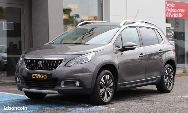 Peugeot 2008 GENERATION-I 1.2 PT 110 ALLURE EAT BVA Gris de 2018