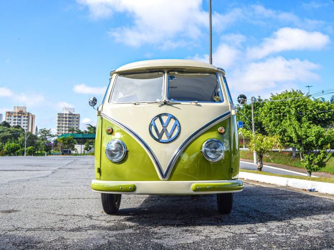 Volkswagen Combi T1 11 Fentres restauration complte Vert de 1961