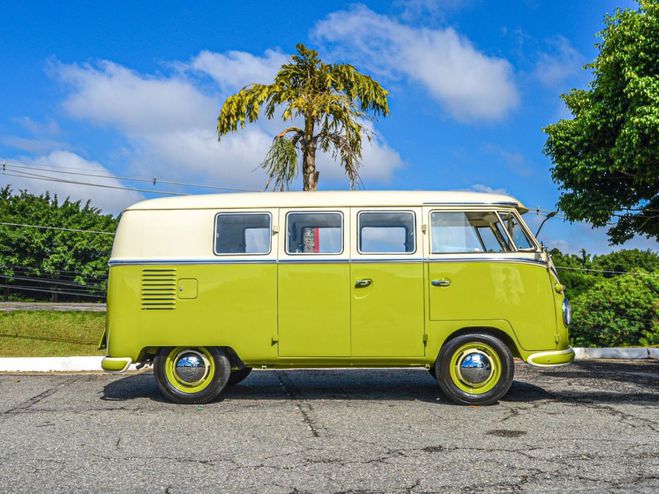 Volkswagen Combi T1 11 Fentres restauration complte Vert de 1961