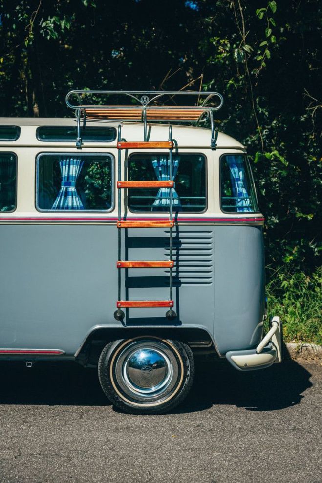 Volkswagen Combi T1 Replica Samba 23 Fentres restauratio Gris de 1967