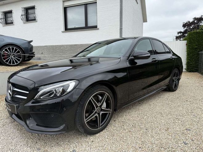Mercedes Classe C 180 AMG Business Solution black edition, Noir Mtallis de 