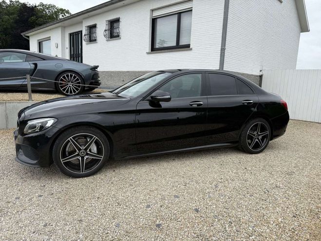 Mercedes Classe C 180 AMG Business Solution black edition, Noir Mtallis de 