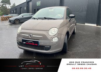  Voir détails -Fiat 500 1.2 8v 69ch Lounge à Caudan (56)
