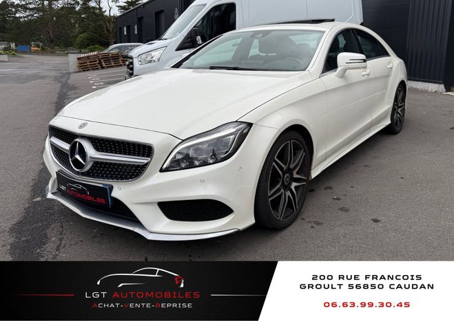 Mercedes Classe CLS II (W218) 350 d Fascination 9G-Tronic BLANC de 2017