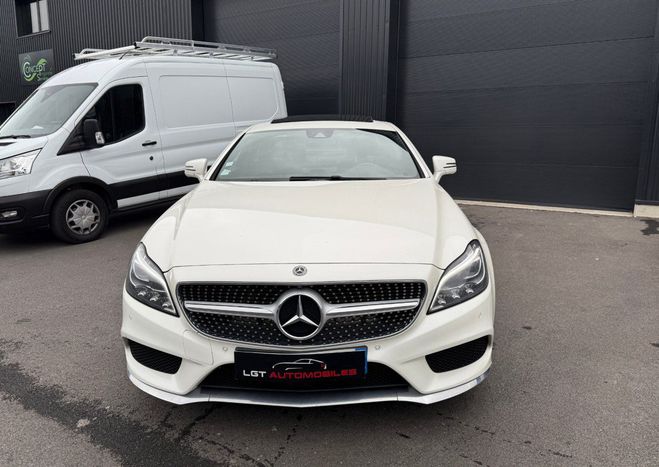 Mercedes Classe CLS II (W218) 350 d Fascination 9G-Tronic BLANC de 2017