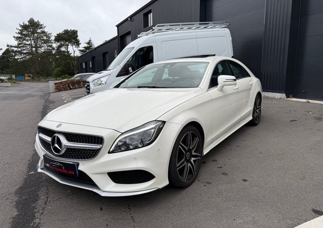 Mercedes Classe CLS II (W218) 350 d Fascination 9G-Tronic BLANC de 2017