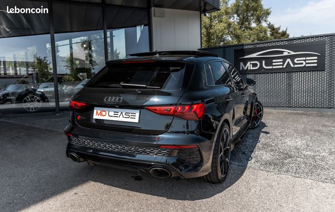 Audi RS3 sportback 2.5 tfsi 400cv leasing 999e-mo Noir de 2022
