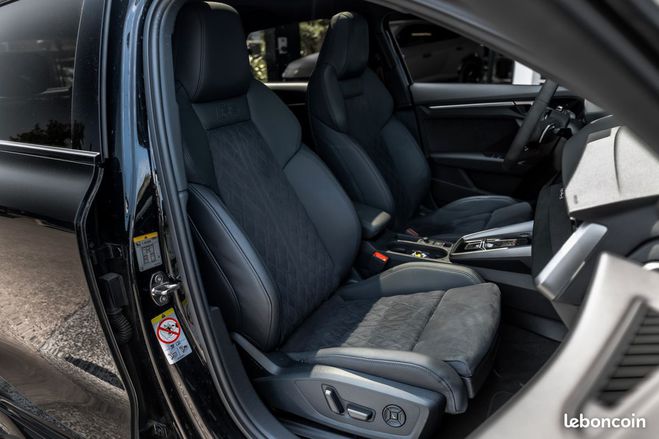 Audi RS3 sportback 2.5 tfsi 400cv leasing 999e-mo Noir de 2022