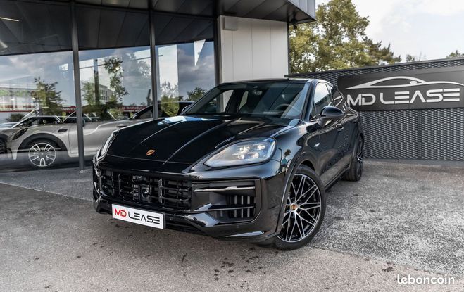 Porsche Cayenne coup s 519cv e-hybride leasing 1629e-mo Noir de 2024