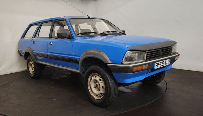 Peugeot 505 Dangel Bleu de 1990