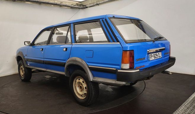 Peugeot 505 Dangel Bleu de 1990