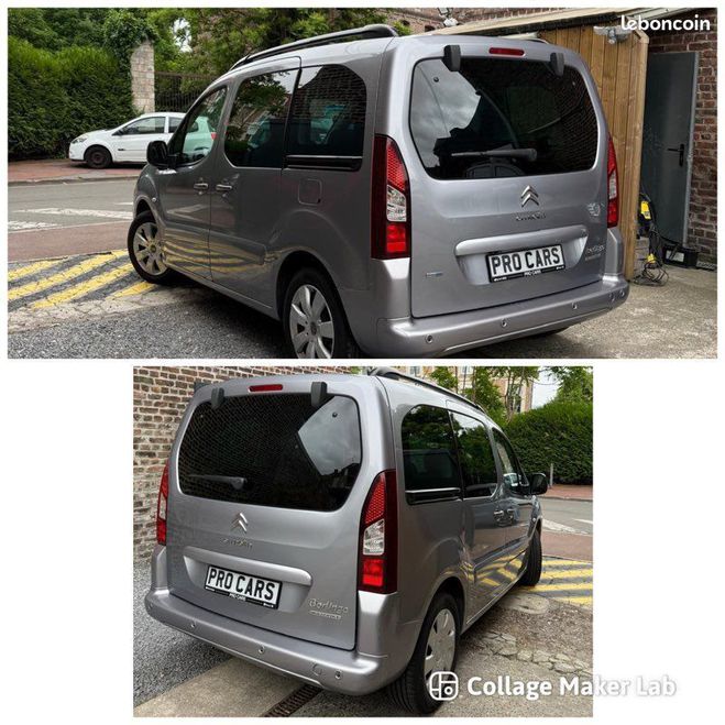 Citroen Berlingo 1,6 BlueHDI Gris de 2016