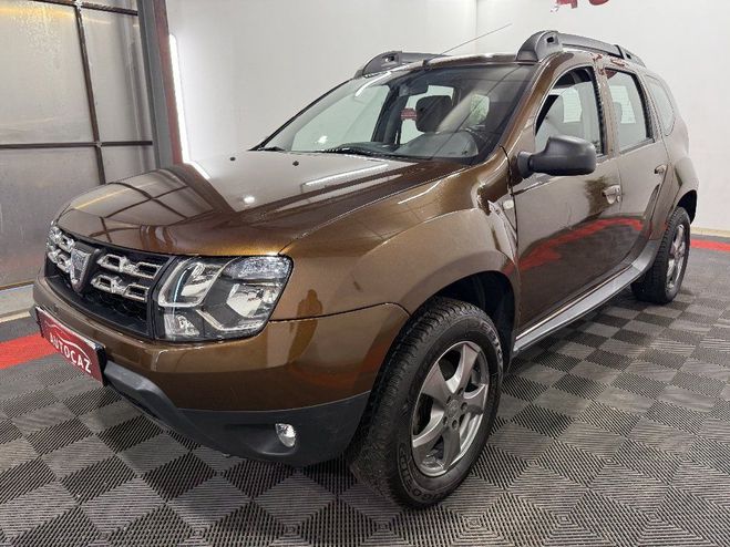 Dacia Duster 1.5 dCi 110 4x4 Laurate Plus 82500KMS   Marron de 2014
