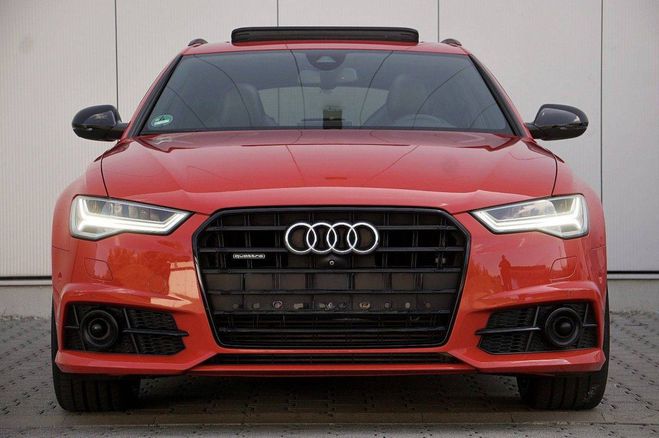 Audi A6 IV (C7) 3.0 V6 BiTDI 326ch Comptition q Rouge Mtallis de 2018