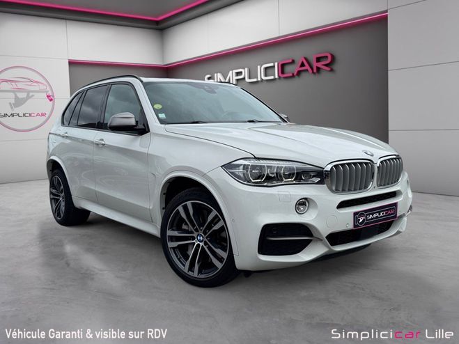 BMW X5 F15 M50d 381 ch A Blanc de 2016