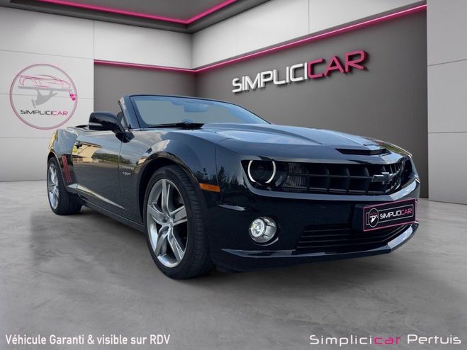 Chevrolet Camaro CABRIOLET V8 6.2 405ch A 45 TH ANNIVERSA Noir de 2012