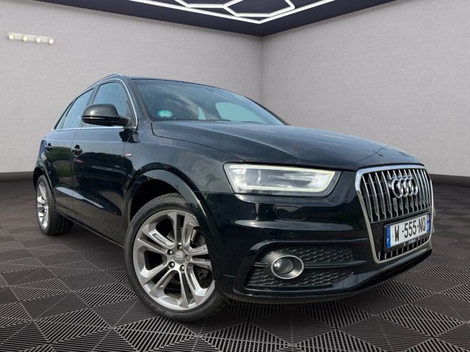 Audi Q3 2.0 TDI 140 S-LINE QUATTRO S-TRONIC CUIR Noir de 2013