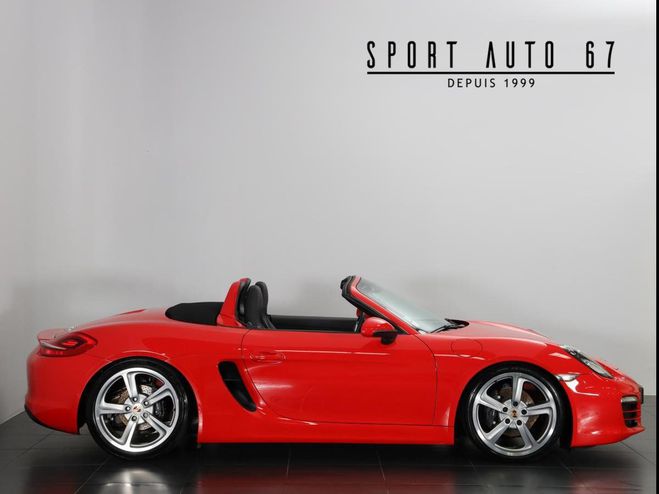 Porsche Boxster Flat 6 2.7L Rouge Indien de 2013