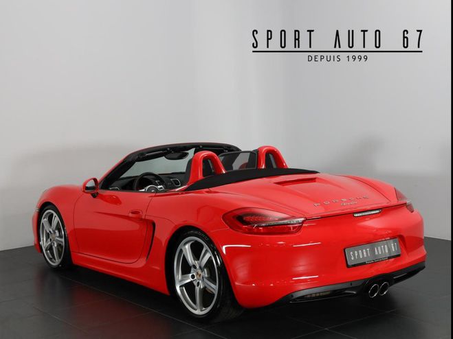 Porsche Boxster Flat 6 2.7L Rouge Indien de 2013