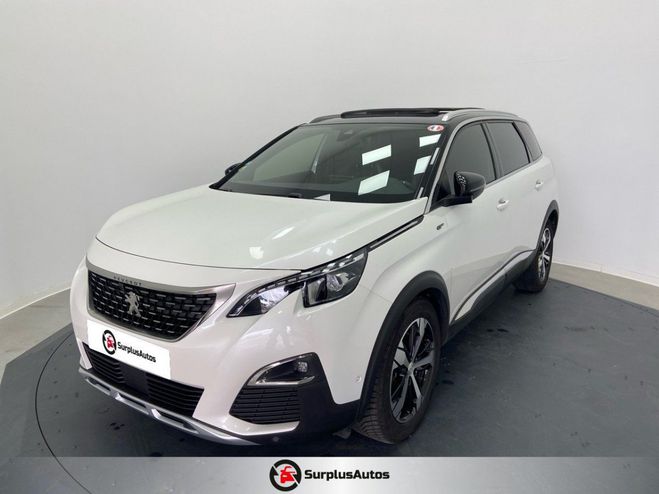 Peugeot 5008 2.0 BlueHDi 180 S&S EAT8 7 places GT 5 p Blanc de 2018