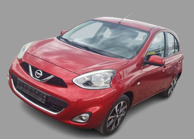 Nissan Micra IV Phase 2 - 1.2i 98ch (5 cv) 12V BVM5 5 Rouge de 2015