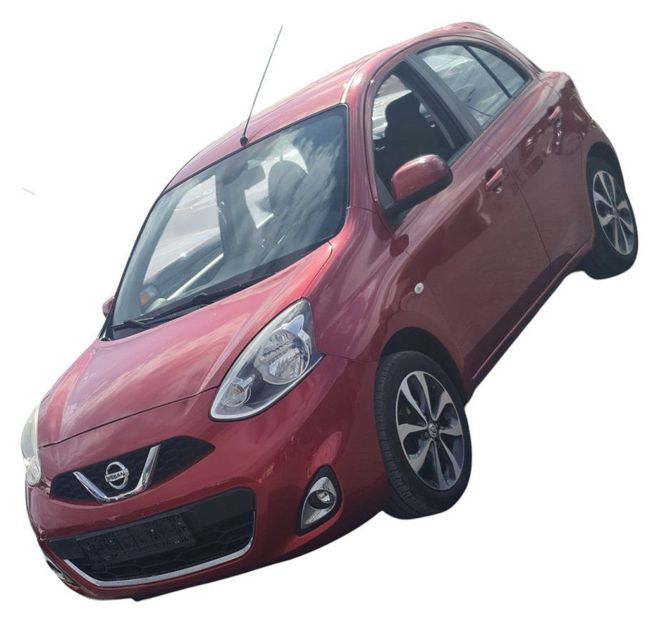 Nissan Micra IV Phase 2 - 1.2i 98ch (5 cv) 12V BVM5 5 Rouge de 2015
