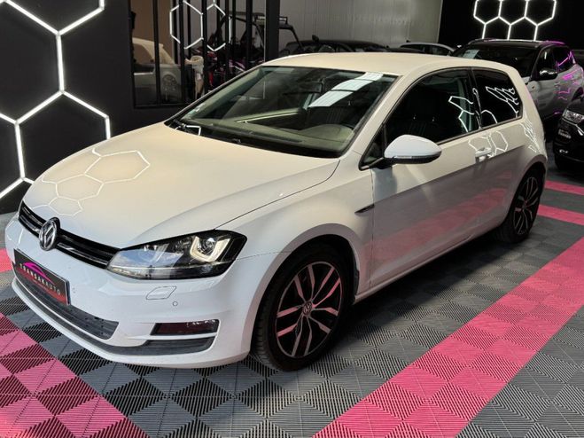 Volkswagen Golf 7 Lounge 1.6 TDI 105 ch BlueMotion Techn Blanc de 2015