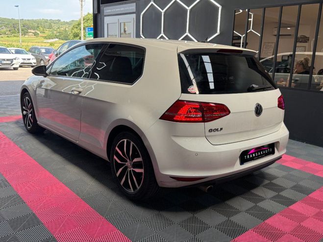 Volkswagen Golf 7 Lounge 1.6 TDI 105 ch BlueMotion Techn Blanc de 2015