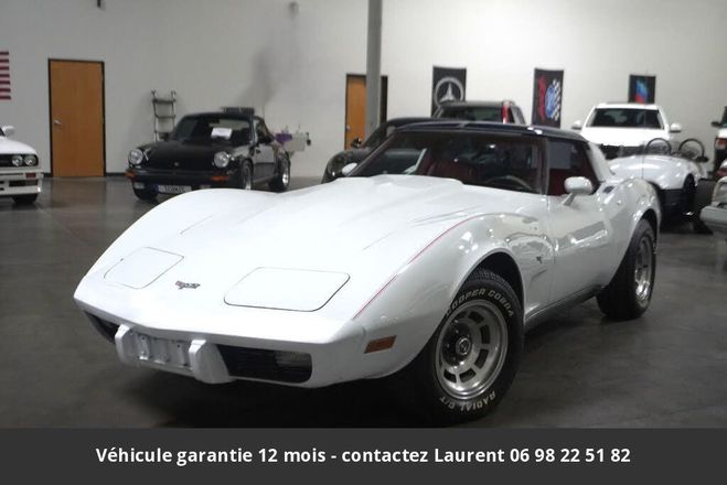 Chevrolet Corvette C3 l48 v8 1979 tout compris Blanc de 1979