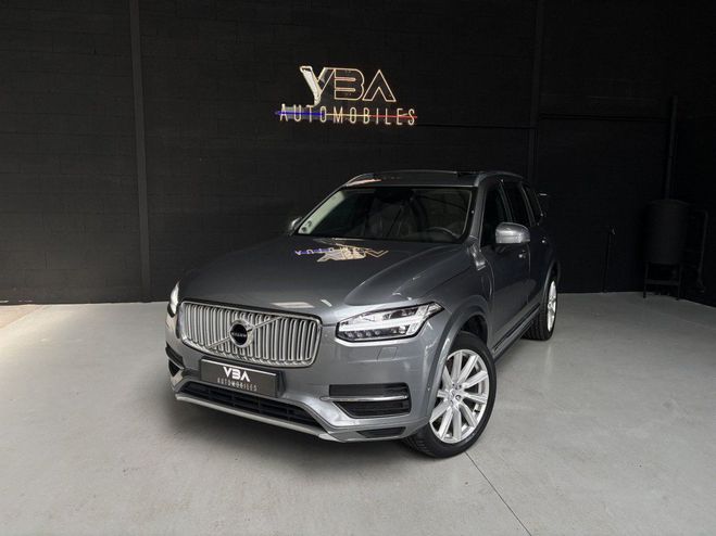 Volvo XC90 (2) 2.0 T8 Twin Engine AWD Inscription L Gris Fonc de 2016