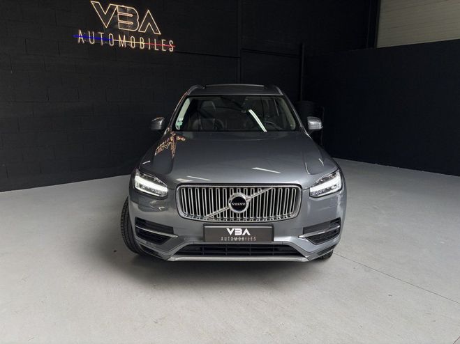 Volvo XC90 (2) 2.0 T8 Twin Engine AWD Inscription L Gris Fonc de 2016